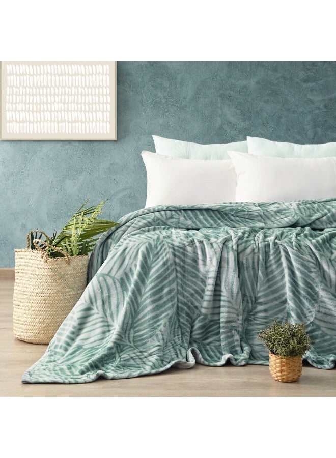 Morano Viva Blanket – Printed Model, 220x240 CM, Lightweight Ultra-Soft Polyester Throw with Elegant Finish, Stylish Colors,Warm and Cozy Blanket for Bed or Sofa - Image 3
